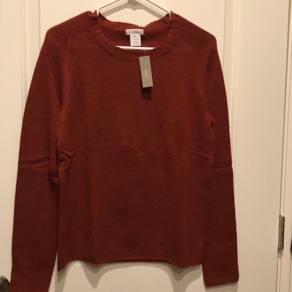 NWT! J.Crew Wool/Cashmere blend sweater, size M